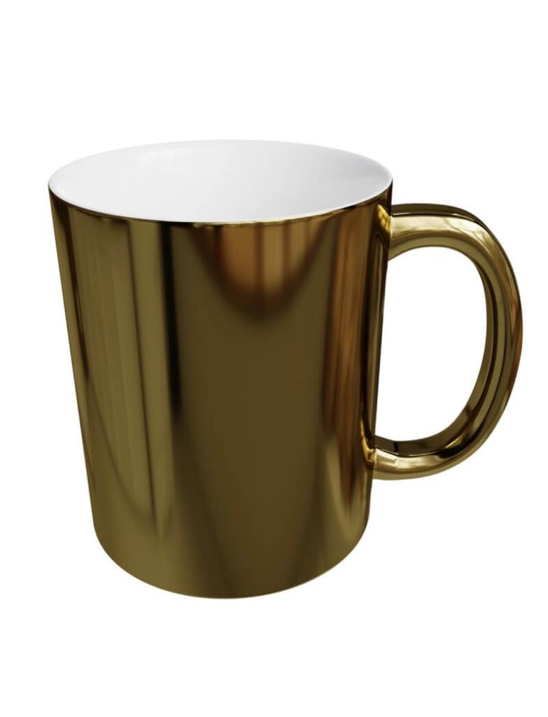 Personalised Gold Metallic Mug