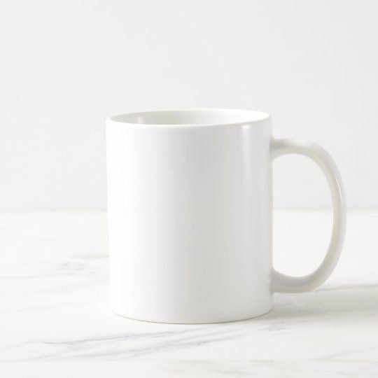 Personalized white mug