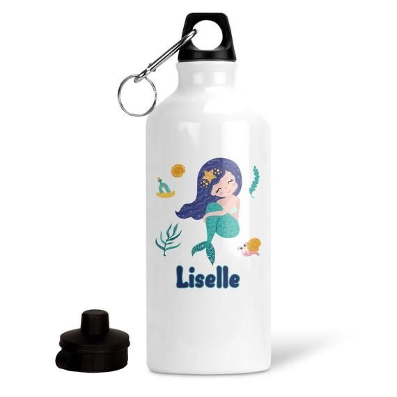 Back to school White personalised Bottle