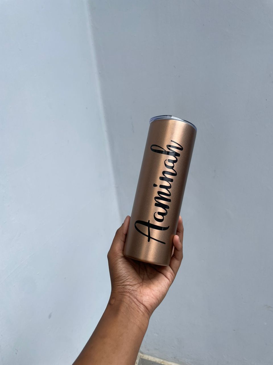 Personalised Stainless steel Hot and Cold drink tumbler