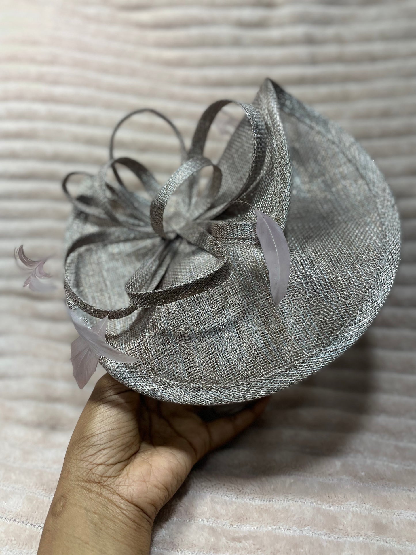 Debut  Wave Bow Fascinator/Hire