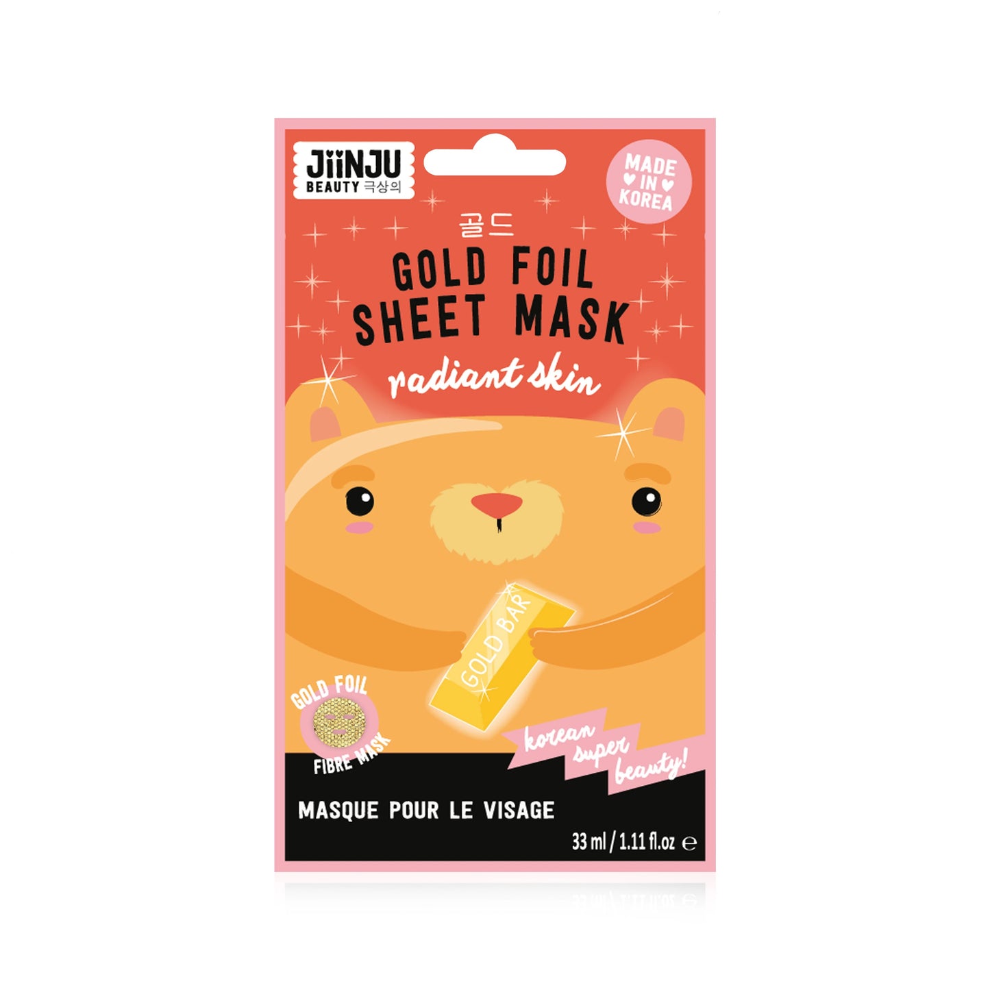 JiinJu Gold Foil Sheet Mask